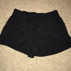 Black lululemon shorts